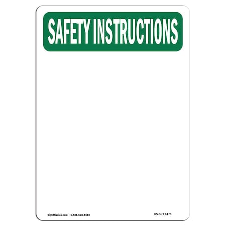 OSHA SAFETY INSTRUCTIONS Sign, Code Of Mine Signals 1 Bell Hoist, 5in X 3.5in Decal, 10PK